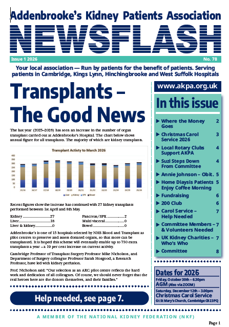 AKPA Newsflash Newsletter No75 Oct 2024 Cover Image